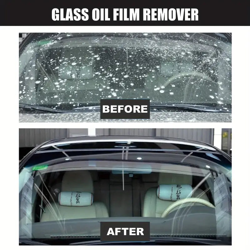 Glass Cleaning Agent Powerful Stain Remover for Car and Home