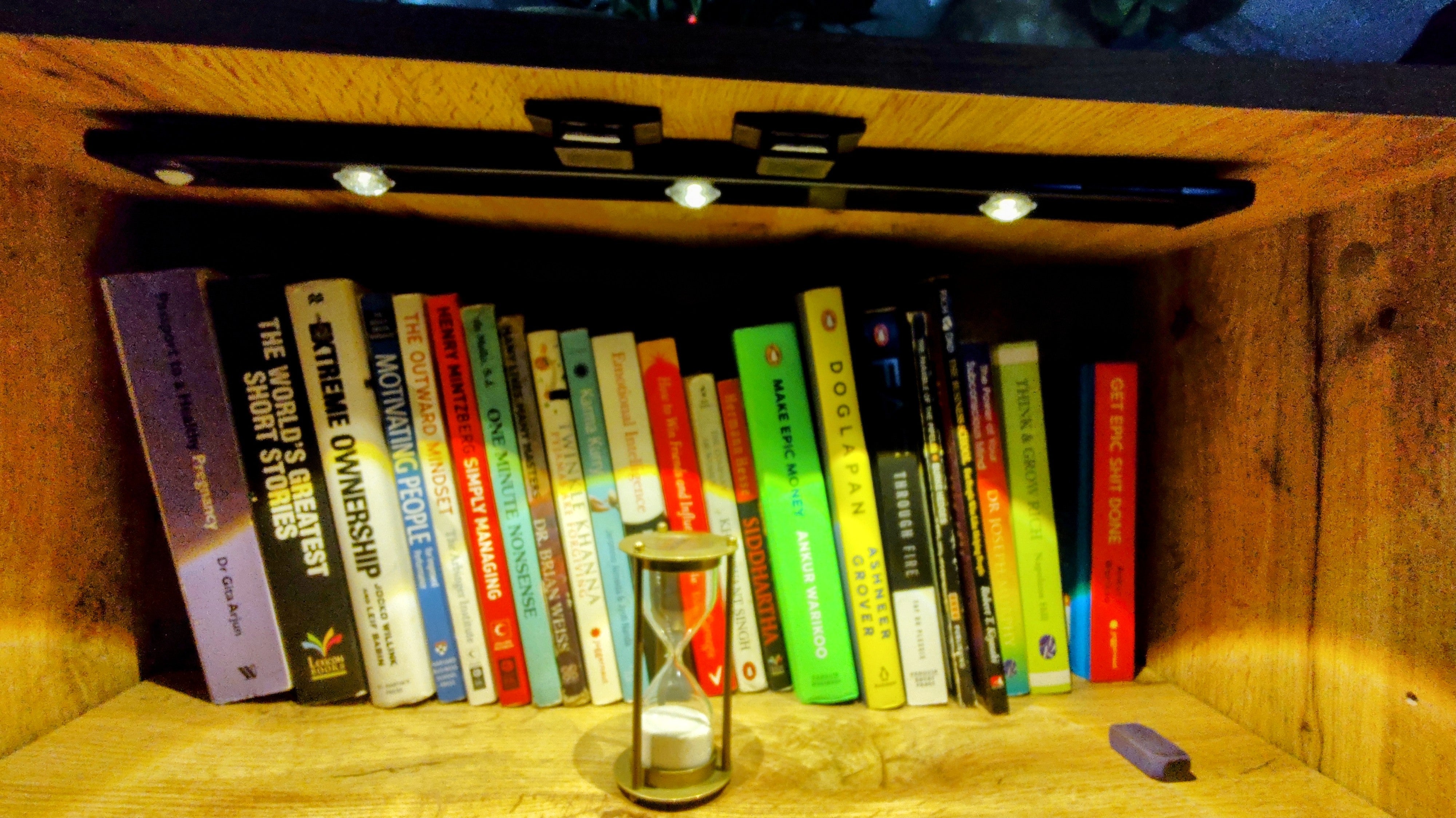 LED PIR Motion Sensor Cabinet Light, USB Rechargeable